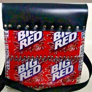 BIG RED Soda Can Purse Handbag Shoulder Crossbody